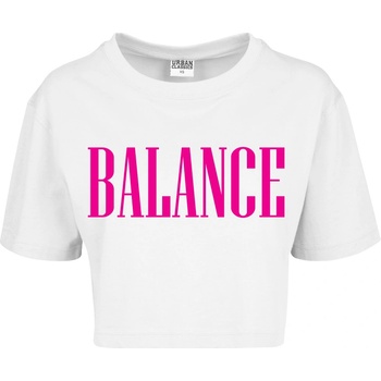 Balance Gym tričko Balance Croptop Biela