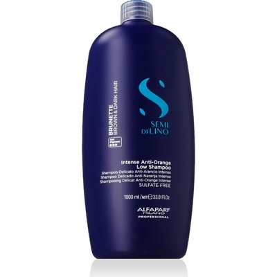 Alfaparf Milano Semi Di Lino Brunette Intense Anti-Orange Low Shampoo 1000 ml