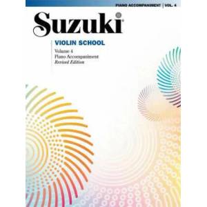 Suzuki Violin School 4 - Piano Acc. (Revised) | Shinichi Suzuki (ISBN: 9780739058800)