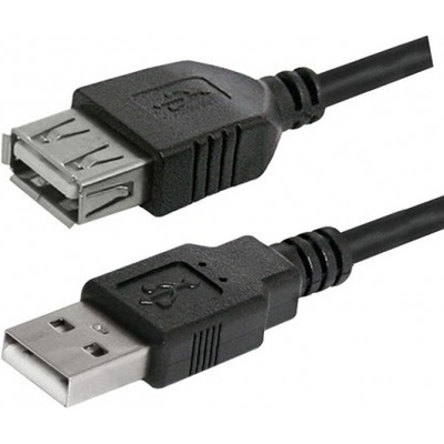 Logo 17058 USB (2.0), USB A M- USB A F, 1.8m, černý