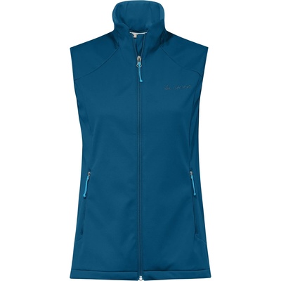 Vaude Дамски софтшел елек Vaude Women's Everhike Softshell Vest Softshell vest - Shore Blue - размер 36 (EU) (132-1619-0312)
