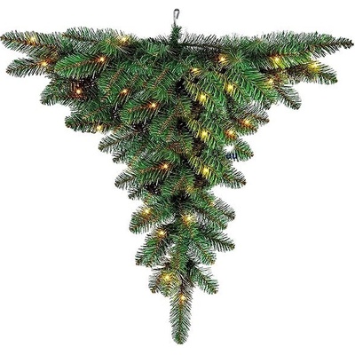 LAALU Závesný vianočný stromček Sírius 120 cm s LED OSVETLENÍM