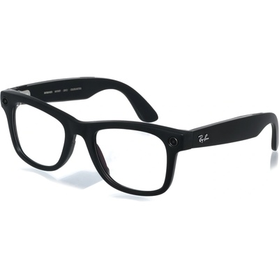 Meta Ray-Ban Gen2 Wayfarer, Matte Black, Clear (Large) RW4012 601SSB53