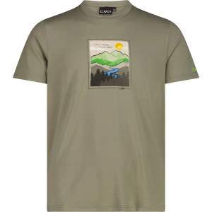 CMP Мъжка спортна тениска CMP S/S T-Shirt Sport shirt - Sage / Mela - размер 56 (EU) (216-7666-0916)