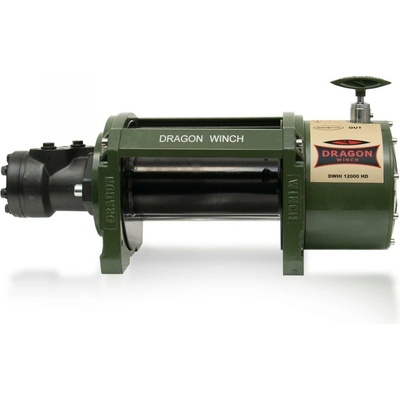 DRAGONWINCH Hydraulický naviják Dragon Winch Hidra DWHI 12000 HD, Ocelové lano