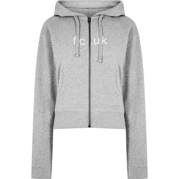 FCUK Суичър FCUK Women's Zip Hoodie - Grey