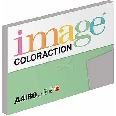 Image Coloraction papír A4/ 80g./100listů Iceland-šedá středně