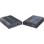 PremiumCord PREMIUMCORD HDMI KVM extender cable USB to 120m pres one Cat5/6 cable, without connection