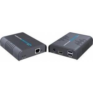 PremiumCord PREMIUMCORD HDMI KVM extender cable USB to 120m pres one Cat5/6 cable, without connection