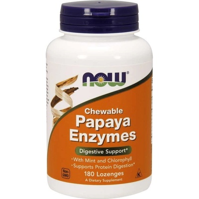 Now Papaya Enzymes 180 tabliet