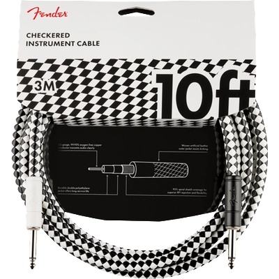 Fender Professional 3m. cable Checkerboard