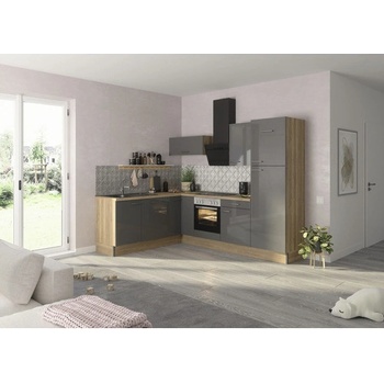 Optifit Jonte984 270 cm farba čela antracitová lesk farba korpusu dub divý matný