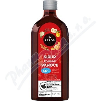 Leros Sirup Bylinkové Vianoce 250 ml
