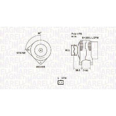 Generátor MAGNETI MARELLI 063731933010