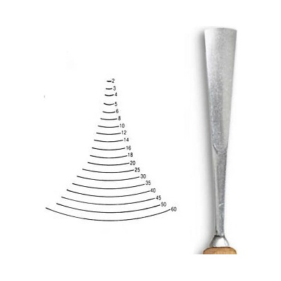 Dláto Stubai ploché 5554 – šířka 12mm
