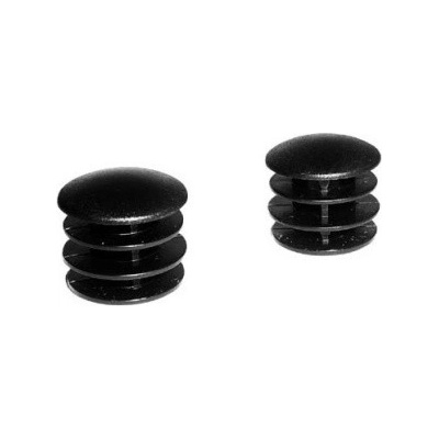 Zátka do řidítek plast černé black