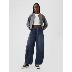GAP Дънки Mid Rise Easy Horseshoe GAP GAP | Sin | ЖЕНИ | XXS