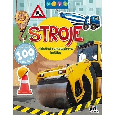 Stroje Náučná samolepková kniž