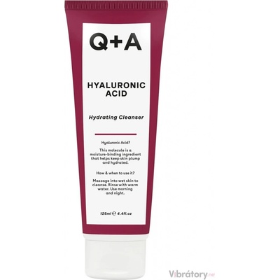 Q+A čisticí gel s kyselinou hyaluronovou 125 ml