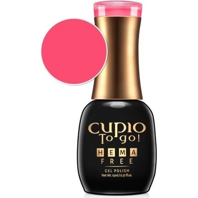 Cupio Gel lak růžový Hema Free Healing Beauty 15 ml