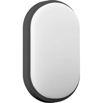 ADVITI LED градинско осветително тяло Adviti Nefryt, 15W, 1100 lm, 4000K, IP54 защита, за стена, черно (AD-OP-6147BLPM4)