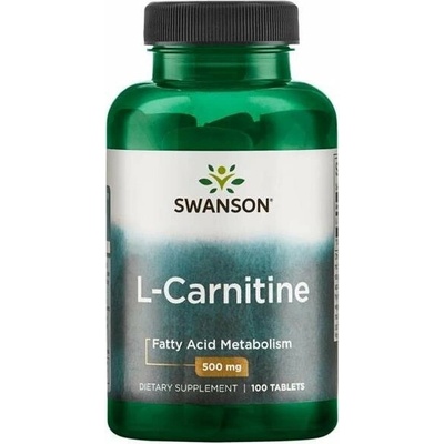 Swanson L-Carnitin 500 mg 100 tablet