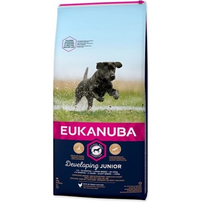 Eukanuba Dog Junior L&XL Chicken 15 kg