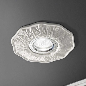 Ideal Lux - Вградено осветително тяло POLKA 1xGU10/50W/230V бяло (ID115597)