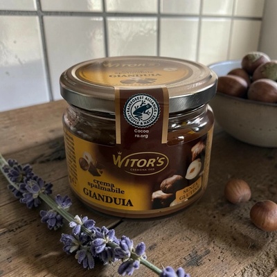 Witor´s Čokoládová nátierka s lieskovými orieškami a gianduia 200 g