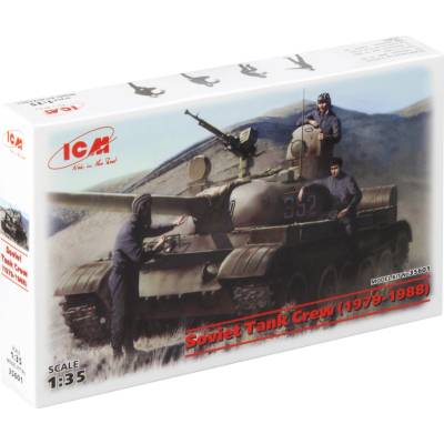 ICM Soviet Tank Crew 1979-1988 1:35
