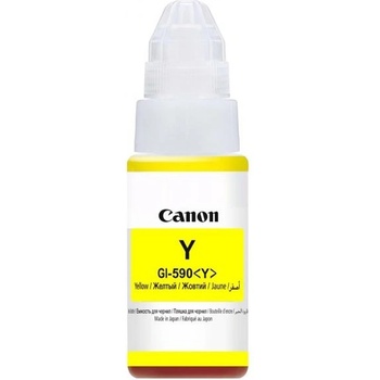 Canon GI-590Y, 1606C001 жълт (yellow) оригинална касета (1606C001)