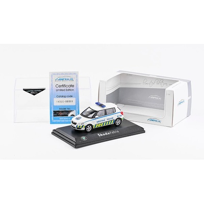 Abrex Škoda Fabia II 2006 MP Praha 1:43