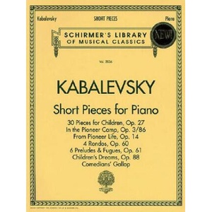 Short Pieces for Piano | Dmitry Borisovich Kabalevsky (ISBN: 9780793589296)