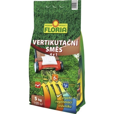 Vertikutační směs 4 v 1 FLORIA 5 kg