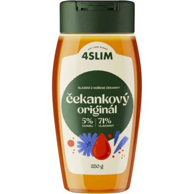 4Slim Čakankový sirup alternatívne sladenie 350 g