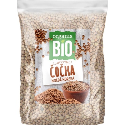 Organis Čočka hnědá horská bio 0,5 kg – Zboží Dáma