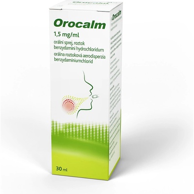 OROCALM ORP 1,5MG/ML ORM SPR SOL 1X30ML