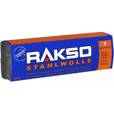 Rakso R00010106 | Brúsna oceľová vlna stupeň hrubosti 1 - 200 g
