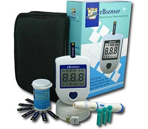 Visgeneer Set glukometer eBsensor + 50 prúžkov EBS