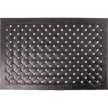 ESSCHERT DESIGN BEST FOR BOOTS s výpletem obdelníková černá 76 x 45,5 cm