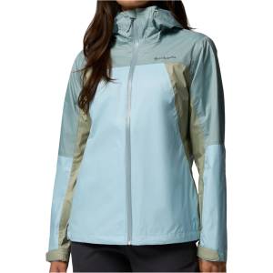 Columbia Дамско водоустойчиво яке Columbia Women's Inner Limits IV Jacket Waterproof jacket - Marine Light / Crushed Blue / Safari - размер XL (102-5149-0315)