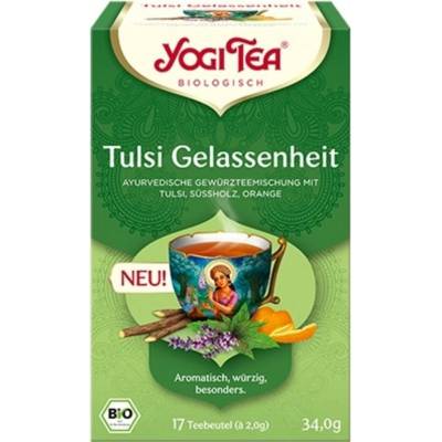Yogi Tea Bio čaj s bazalkou pre pokoj 34 g