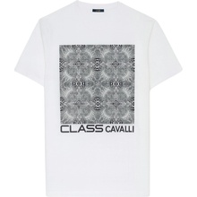 Cavalli class Graphic White tričko