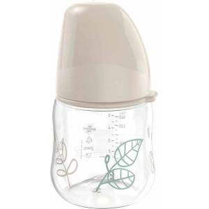 Nip Бебешко шише NIP Green - Cherry, Flow S, 0 м+, 150 ml , бежово (4000821351233) - ozone
