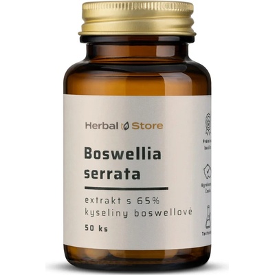 Boswellia serrata kapsle extrakt s 65% kyseliny boswellové 50 kapslí