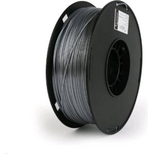 Gembird 3DP-PLA+1.75-02-S, 3D нишка, PLA Plus, 1, 75 мм, 1000 г, Сребрист (Silver) (3DP-PLA+1.75-02-S)