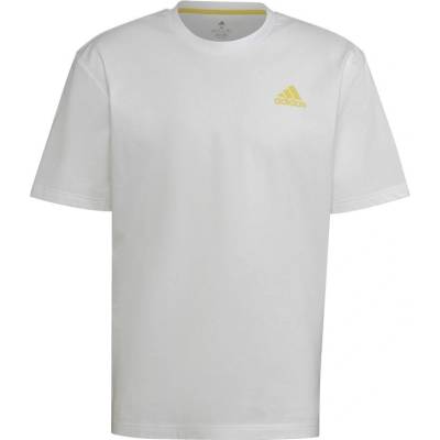 adidas Clubhouse Ballin Tennis T-shirt white