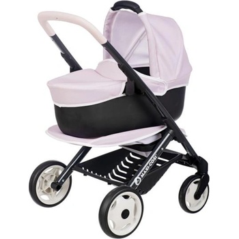 Smoby Комбинирана количка Maxi Cosi за кукли светло розова