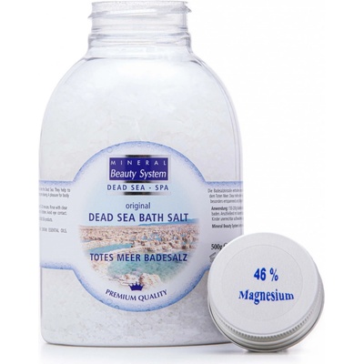 Mineral Beauty System Soľ z Mŕtveho mora Antistres 46% magnézium 500 g