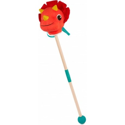 Dinosaurus na tyči B Toys Tommy Triceratops